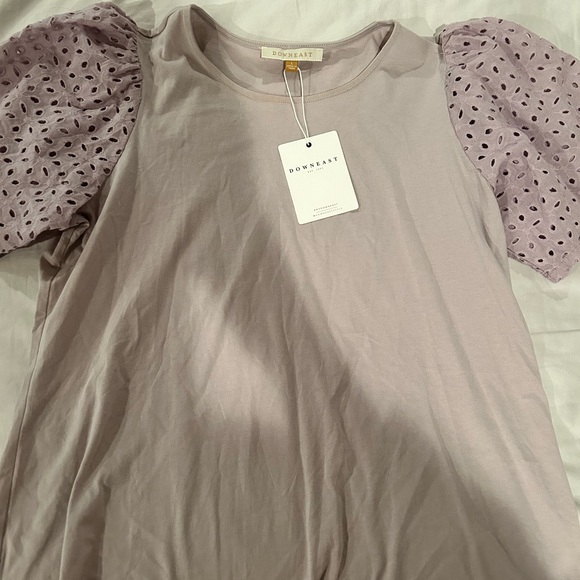 Grey downeast top size large - Picture 1 of 5